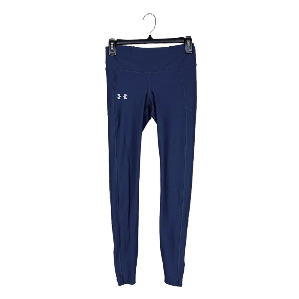 Under Armour Heat Gear Compression Leggings Running Drawstring Women's Size S
